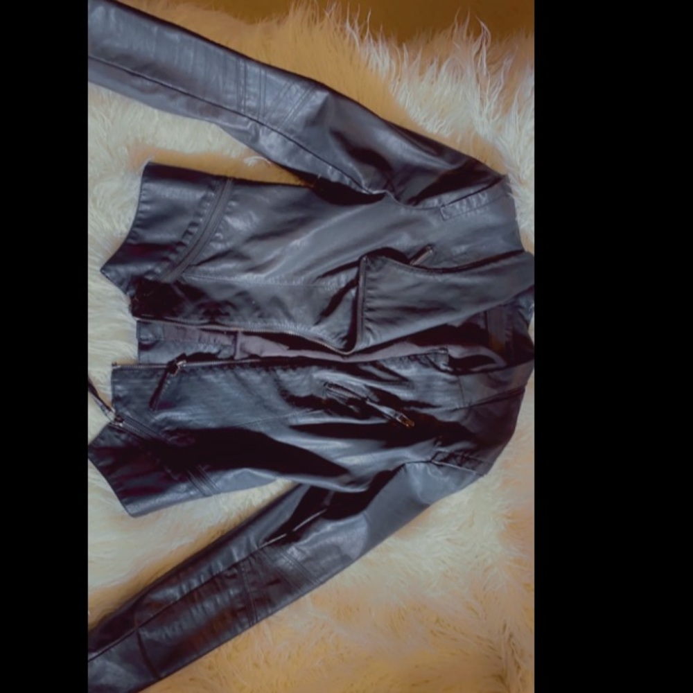 BlankNYC Faux Leather Jacket.